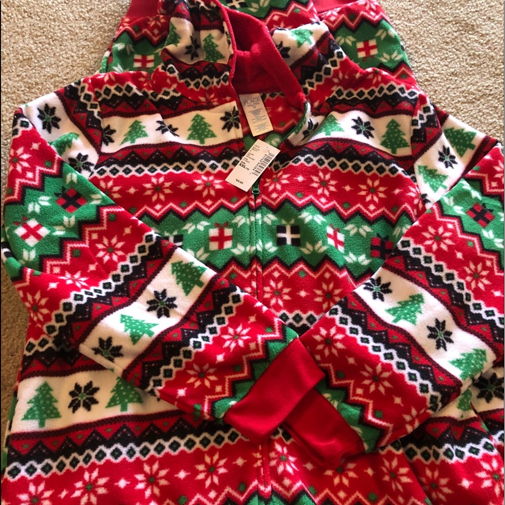 One-Piece Christmas Nightgown